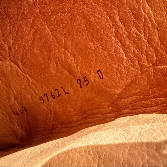 Authentic City Boots cowboy heart custom red western boots size 9.5 lucchese - Picture 8 of 9